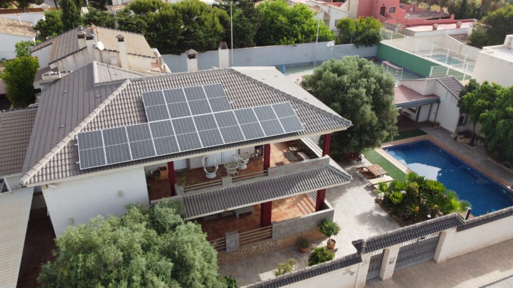 Solar installation of 6kW in Torrevieja