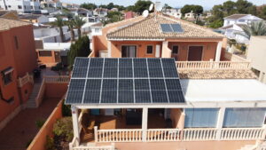 Instalacja solarna o mocy 6 kW w Los Balcones